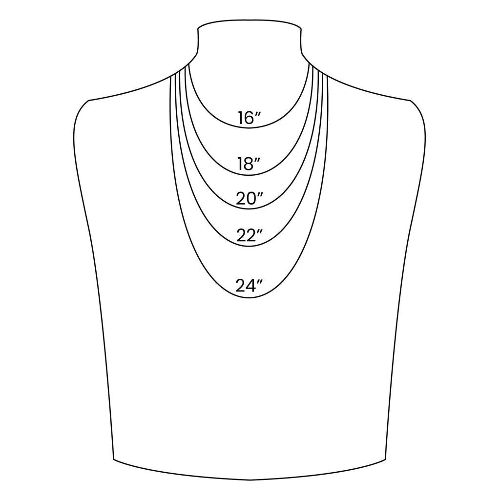 18K Gold Paperclip Chain Necklace: 14+02" / 2.5mm