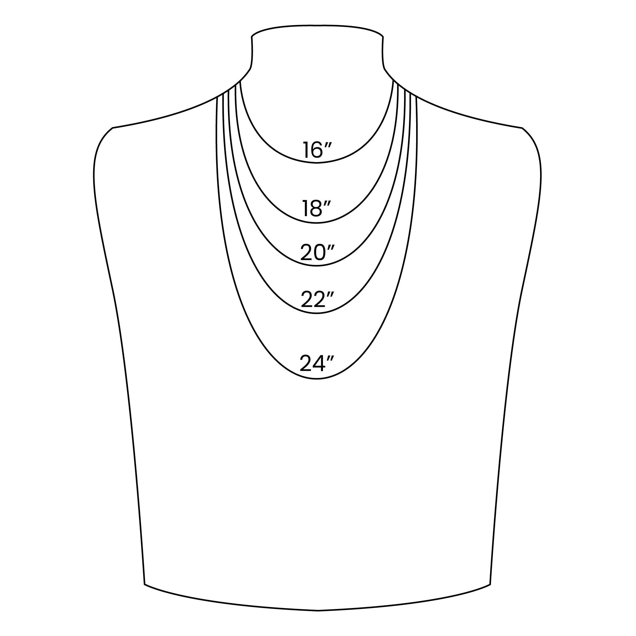 18K Gold Paperclip Chain Necklace: 14+02" / 2.5mm