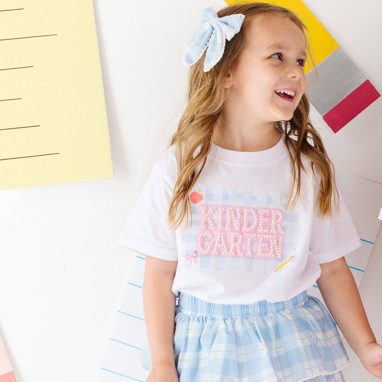 Kindergarten Pearl Patch Short Sleeve T-Shirt Back To School