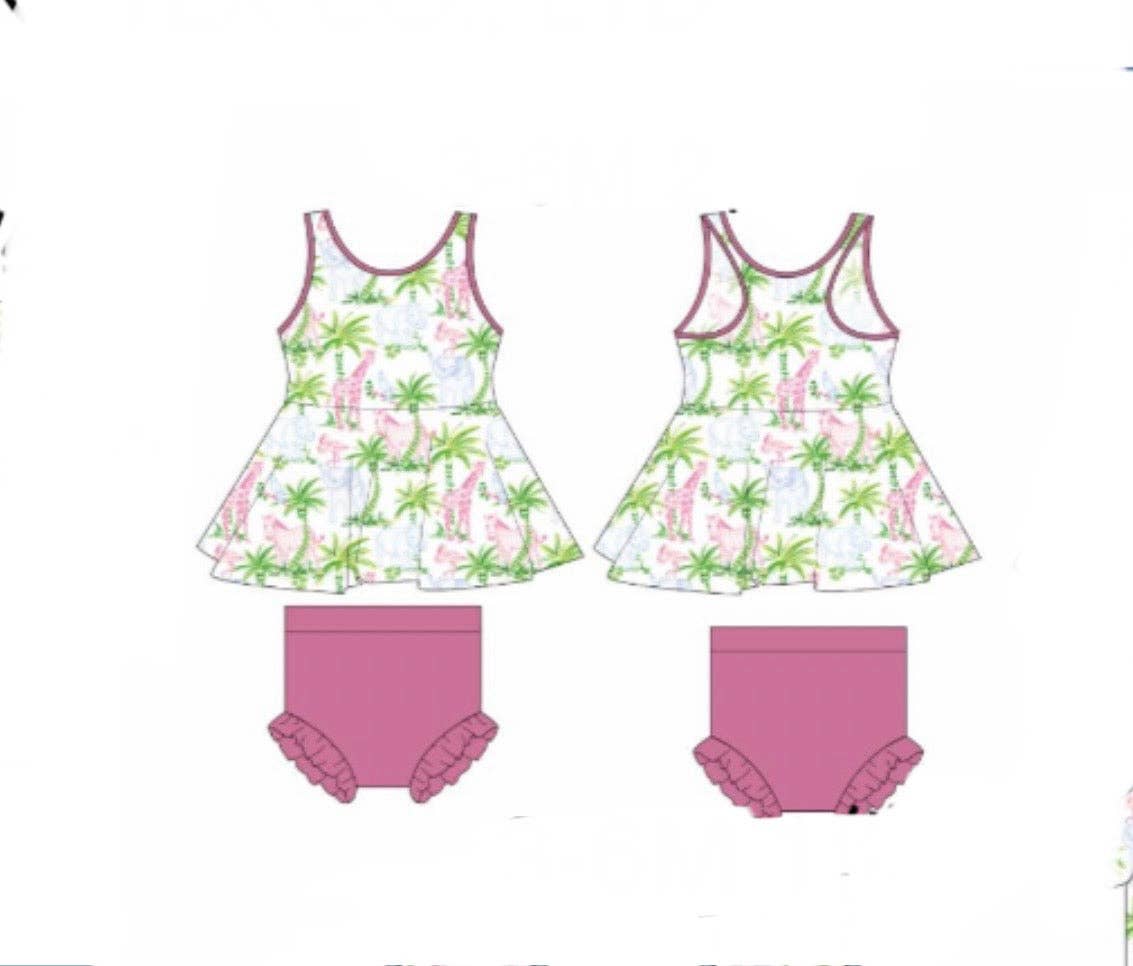 Zoo Peplum Set