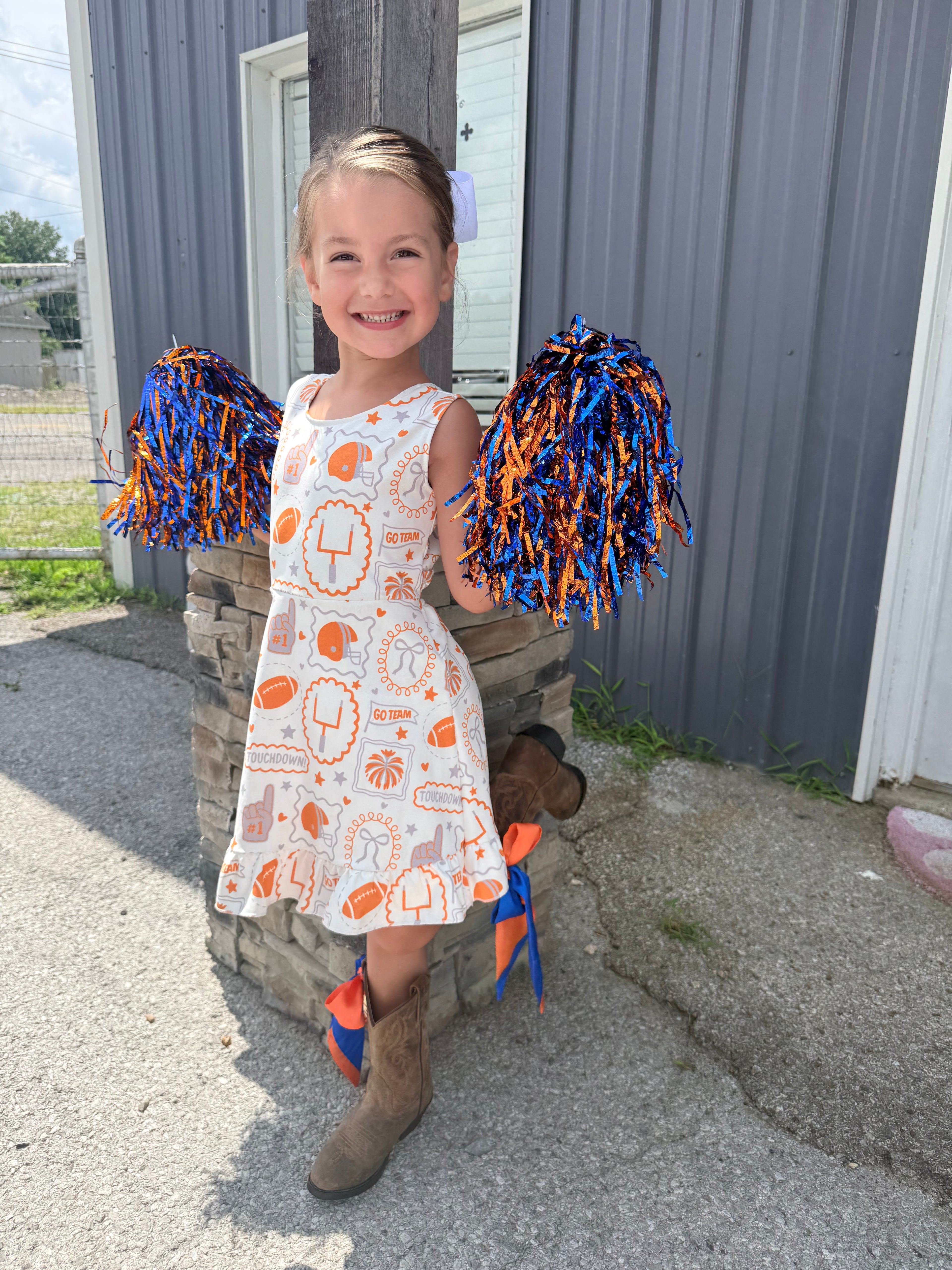 Girls athletic spirit dress