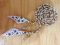 Floral shoulder strap