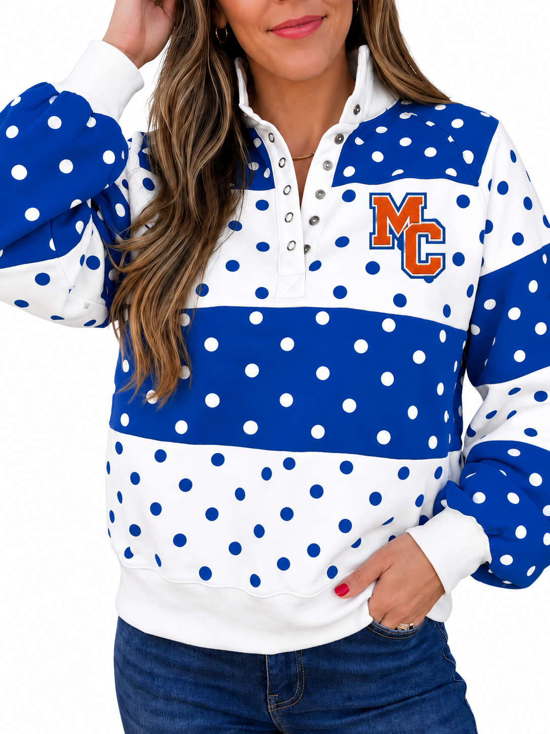 PRE ORDER- MC polka dot