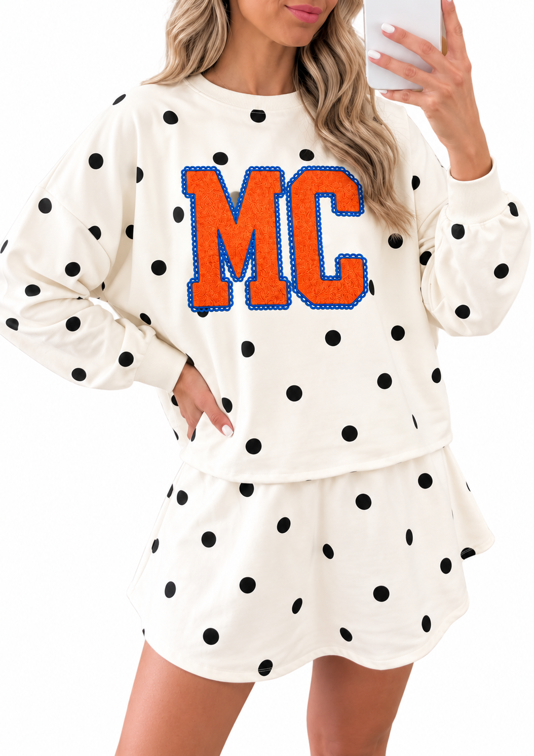 PRE ORDER- MC polka dot set