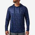 Performance Hoodie - Marsh Camo - Navy
