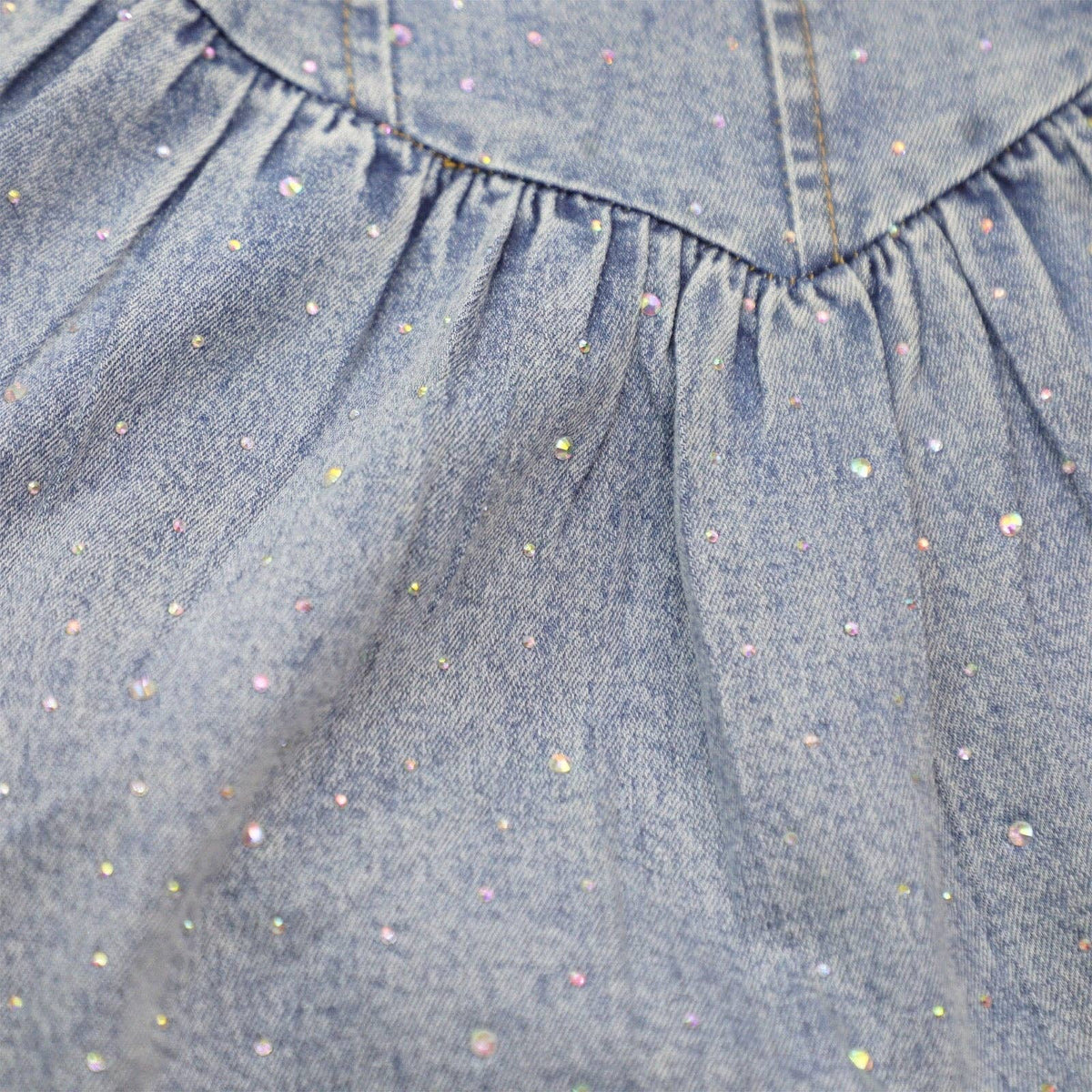 Denim Sparkle Dress✨ 