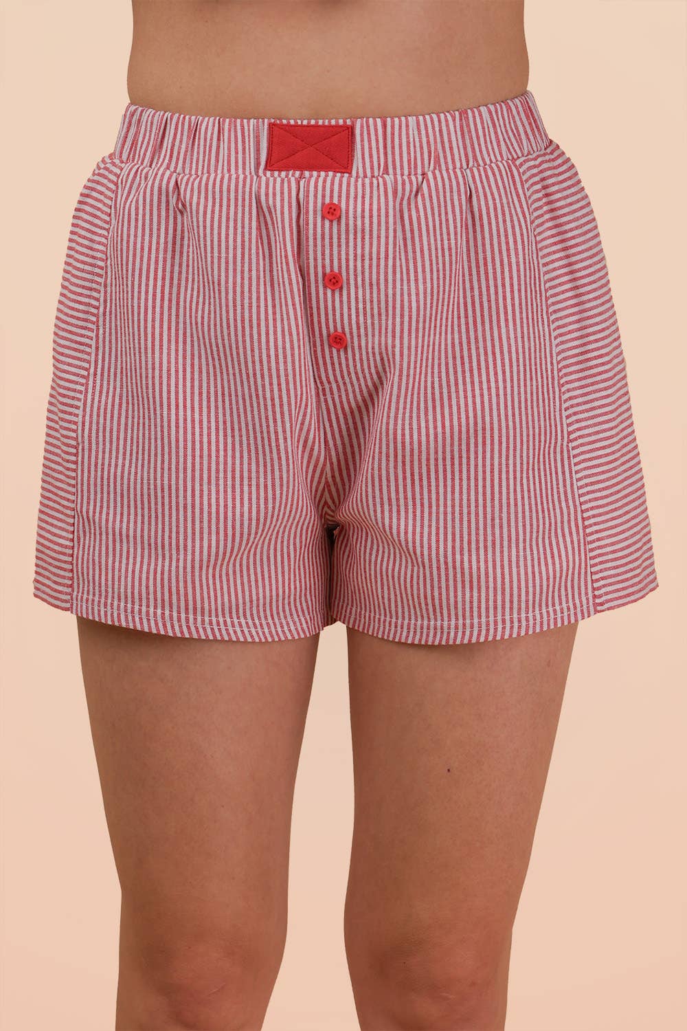 Red Stripe Short