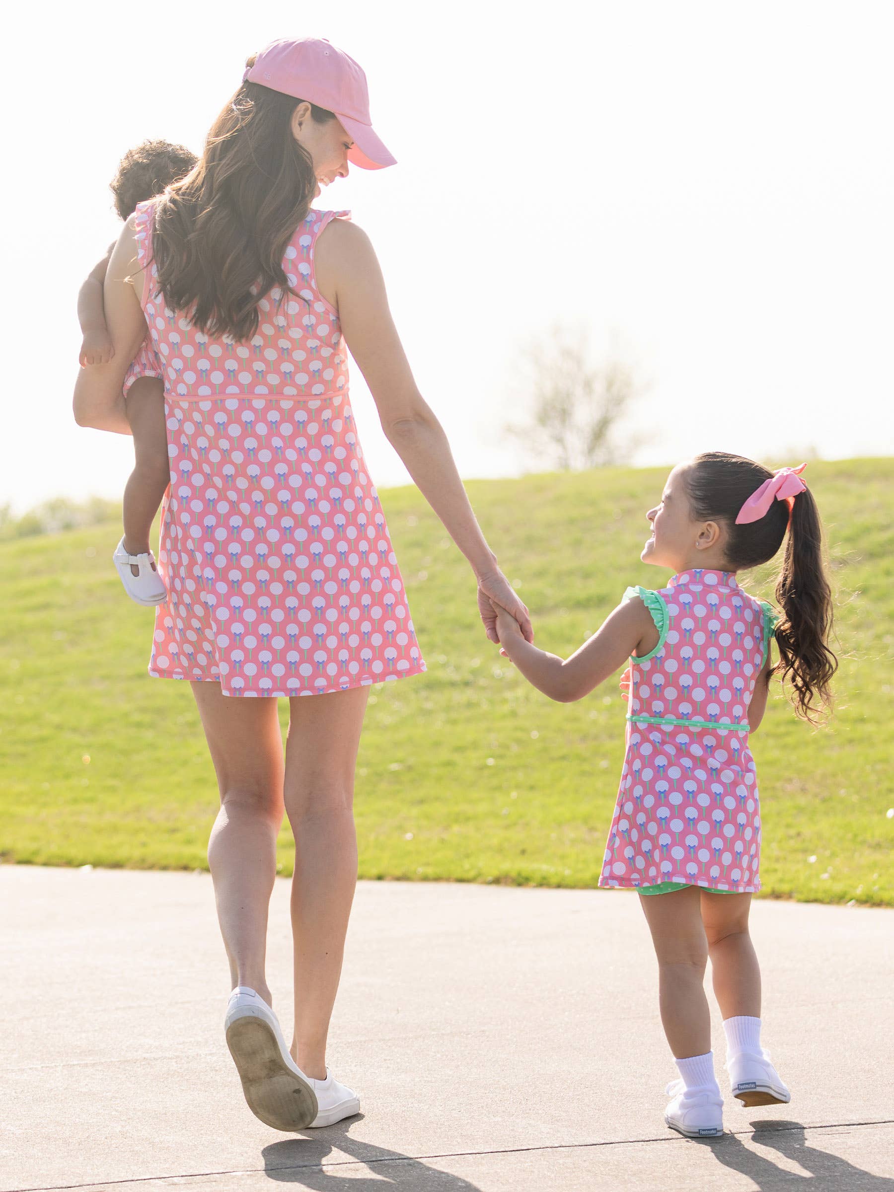 Girls Pink Tee Time Golf