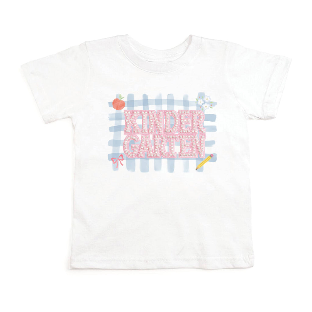 Kindergarten Pearl Patch Short Sleeve T-Shirt Back To School