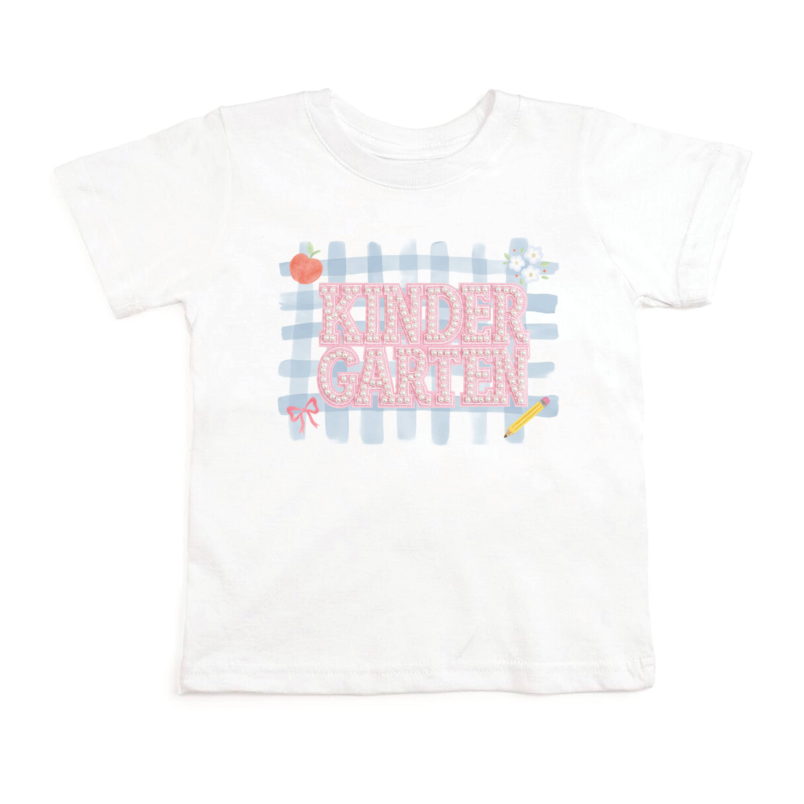 Kindergarten Pearl Patch Short Sleeve T-Shirt Back To School